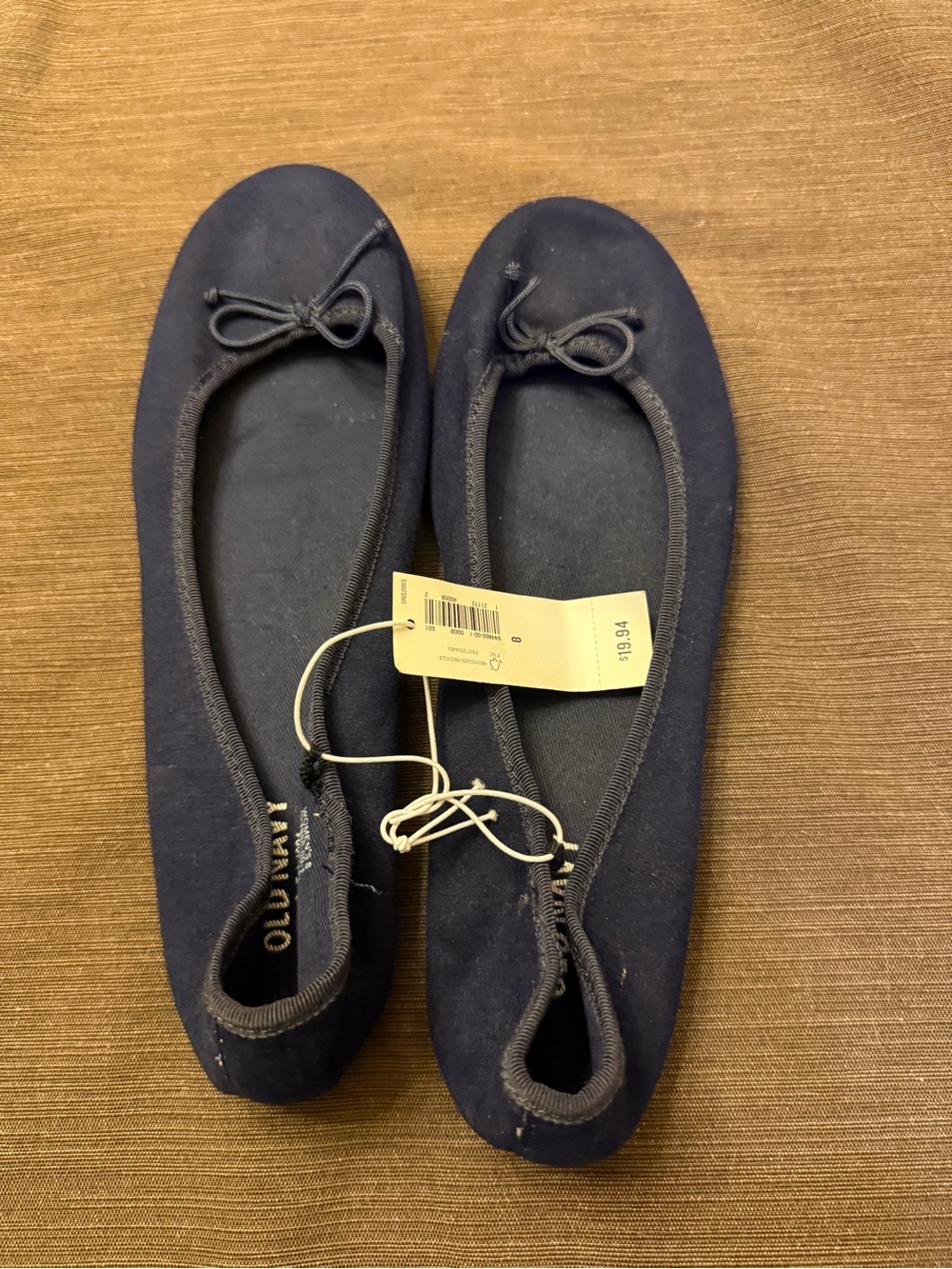 Old Navy Navy Bow Ballet Flats